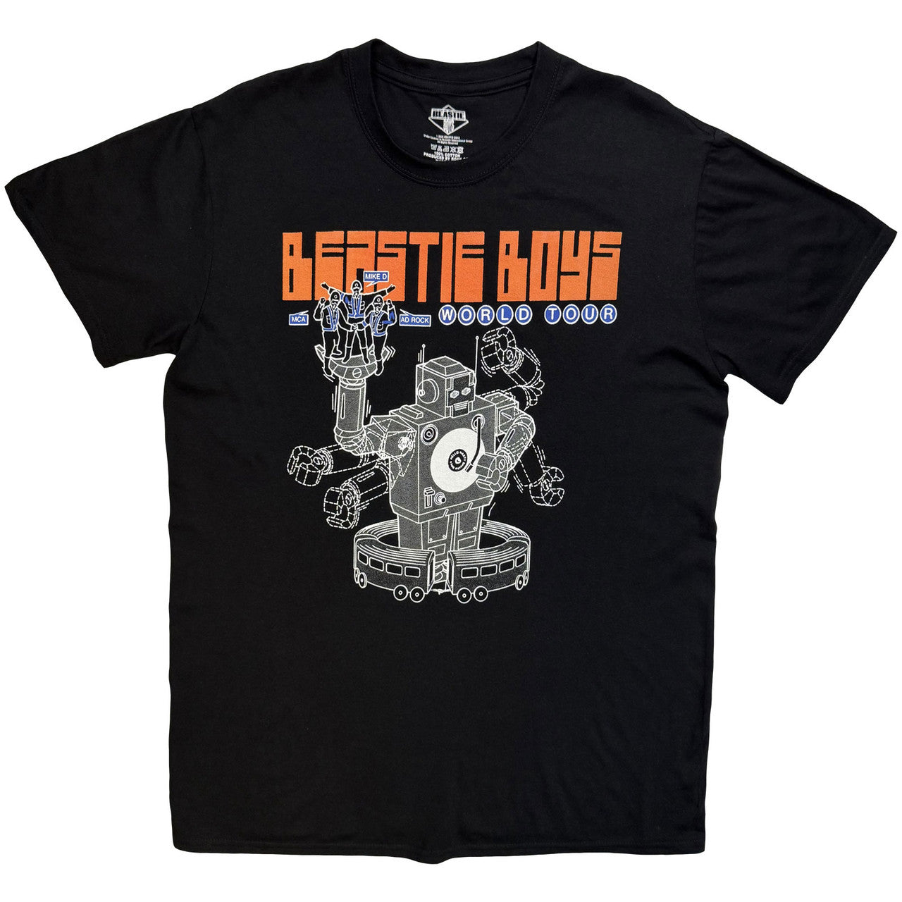 The Beastie Boys: Gap Robot Unisex T-Shirt (Black)