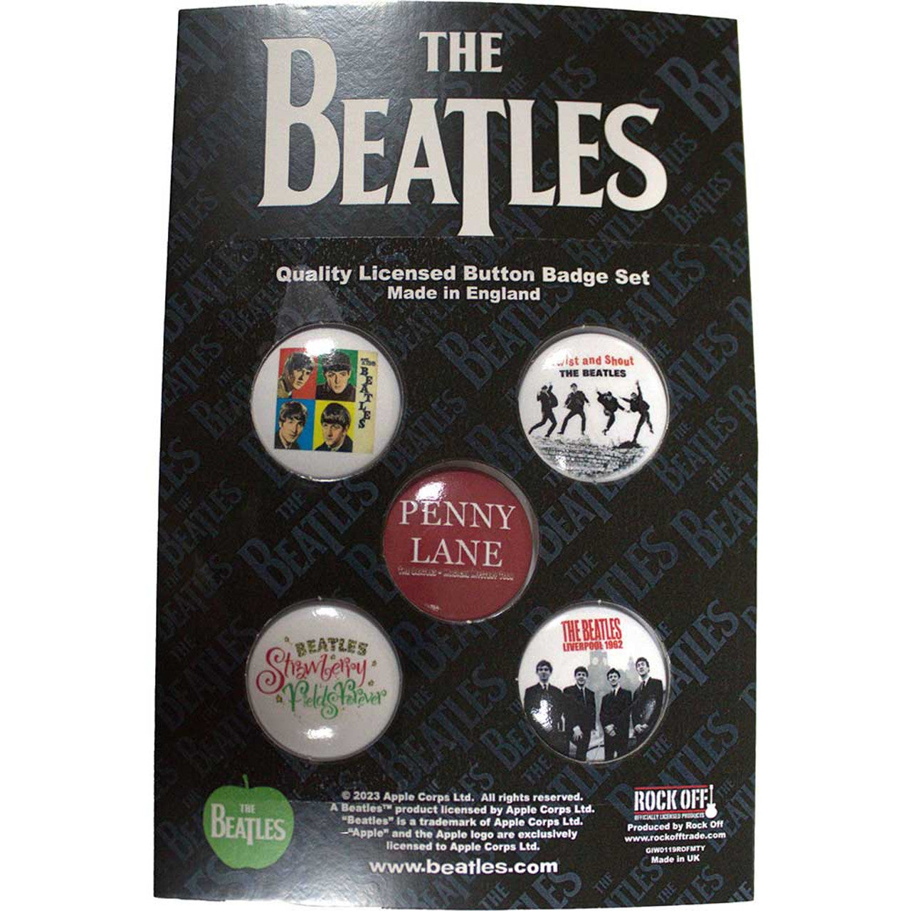 The Beatles: Liverpool Badge Pack