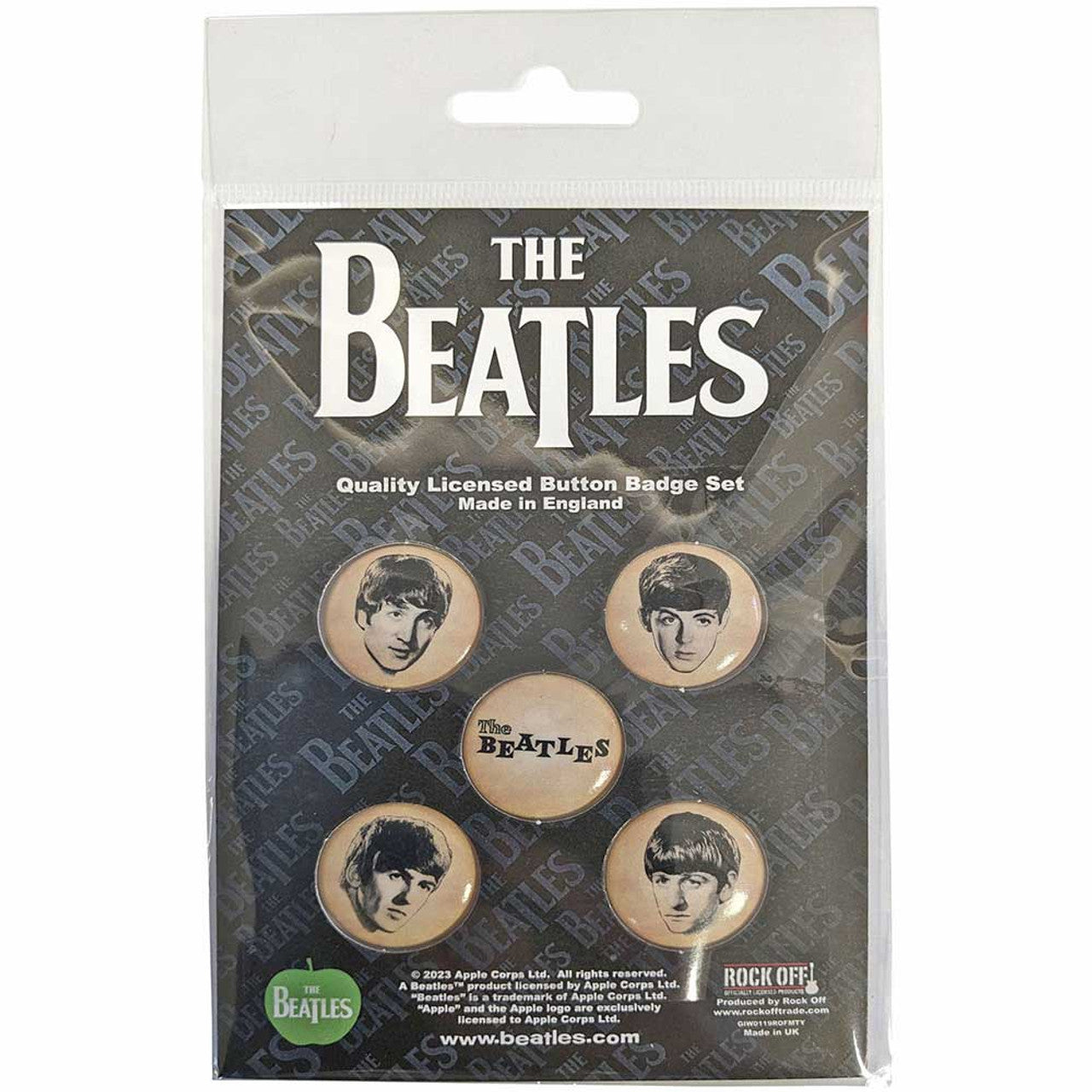The Beatles: She Loves You Badge Pack