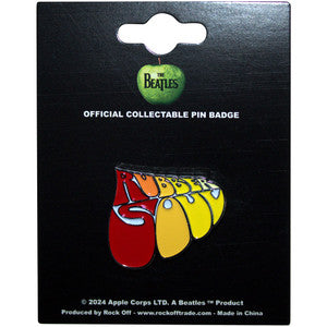 The Beatles: Rubber Soul Pin Badge