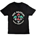 The Beatles: "Merry Christmas" Elf Hat T-Shirt | Black