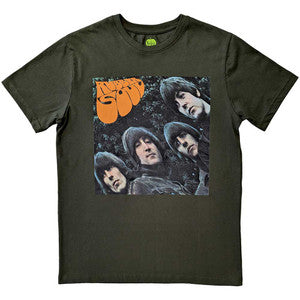 The Beatles: Rubber Soul Album T-Shirt | Green