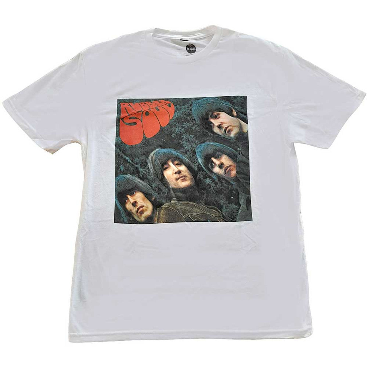 The Beatles: Rubber Soul Album T-Shirt | White