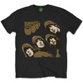 The Beatles: Rubber Soul Sketch T-Shirt | Black