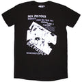 The Sex Pistols: Manchester Flyer Ladies T-Shirt Dress (Black)