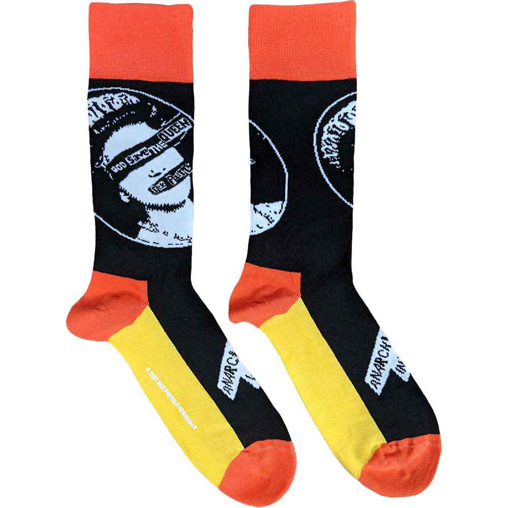 The Sex Pistols: God Save The Queen Unisex Ankle Socks (Black) (UK Size 7 - 11)