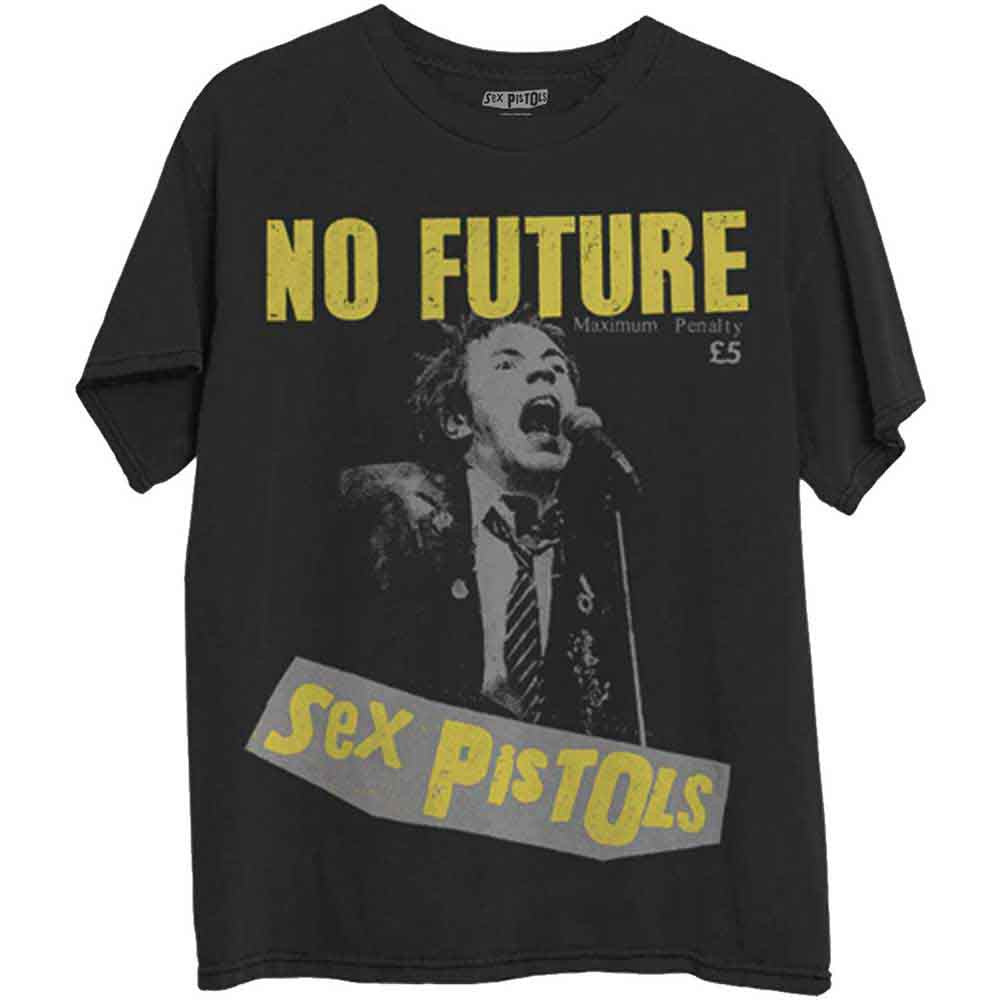The Sex Pistols: No Future Unisex T-Shirt (Black)