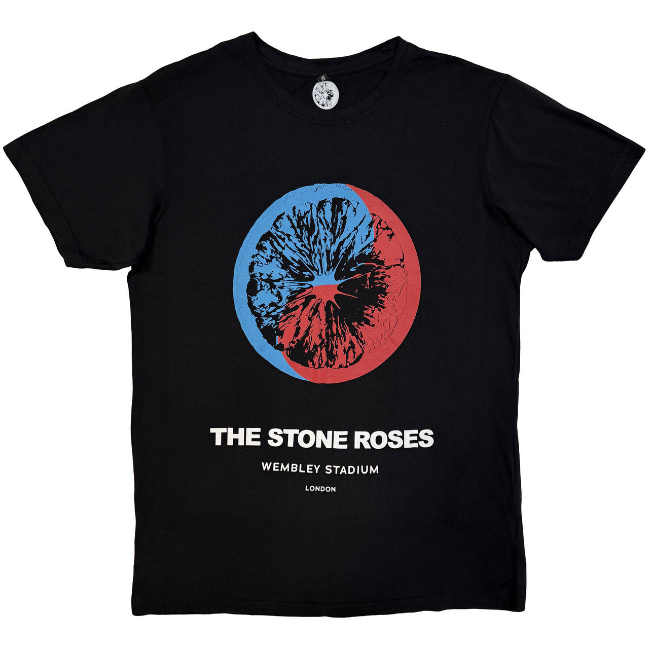 The Stone Roses: Wembley Unisex Premium Carbon T-Shirt (Black)