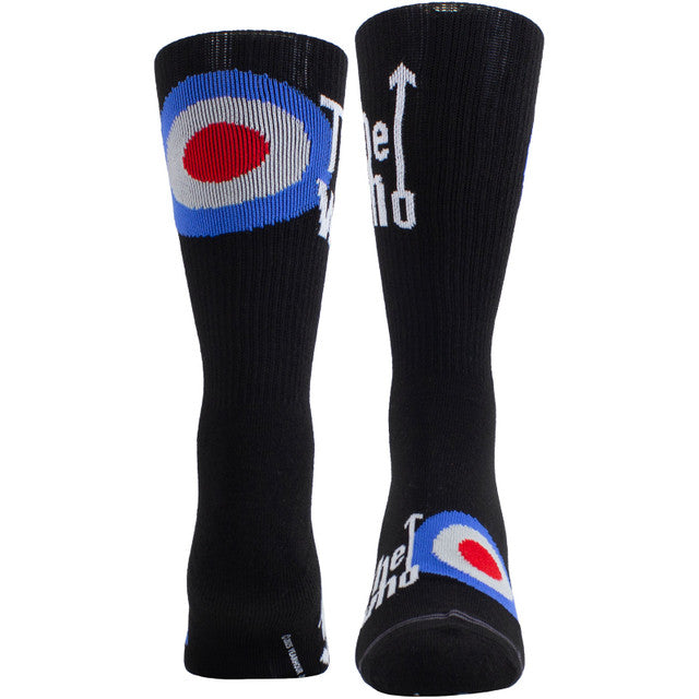 The Who: Target Logo Unisex Crew Socks (UK Size 6.5 - 11)