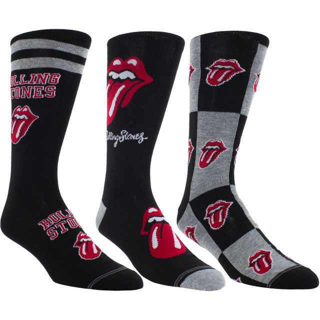 The Rolling Stones: Logos Unisex Sock Guitar Tin (UK Size 6.5 - 11)