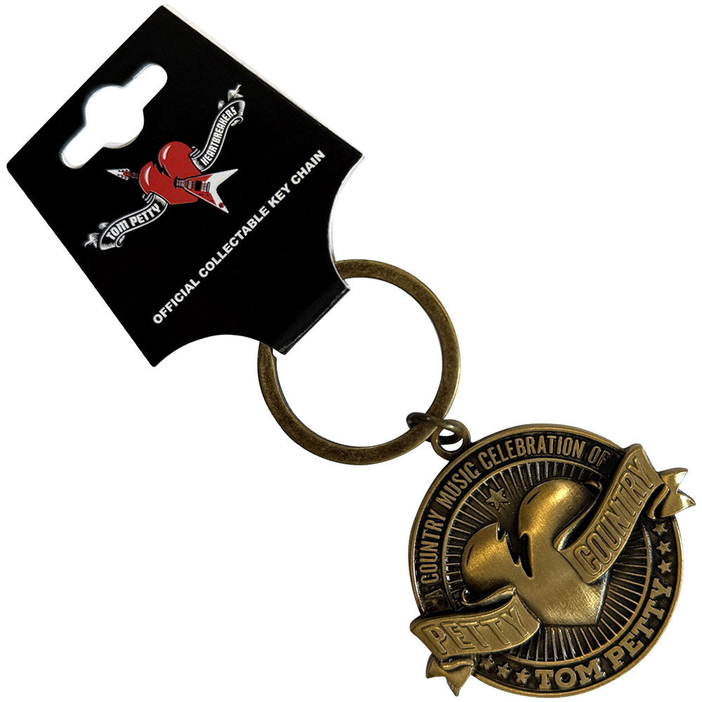 Tom Petty & The Heartbreakers Keychain: Petty Country