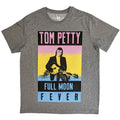 Tom Petty & The Heartbreakers Unisex T-Shirt: Full Moon Fever (Sports Grey)