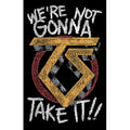 Twisted Sister Textile Poster: We're Not Gonna Take It