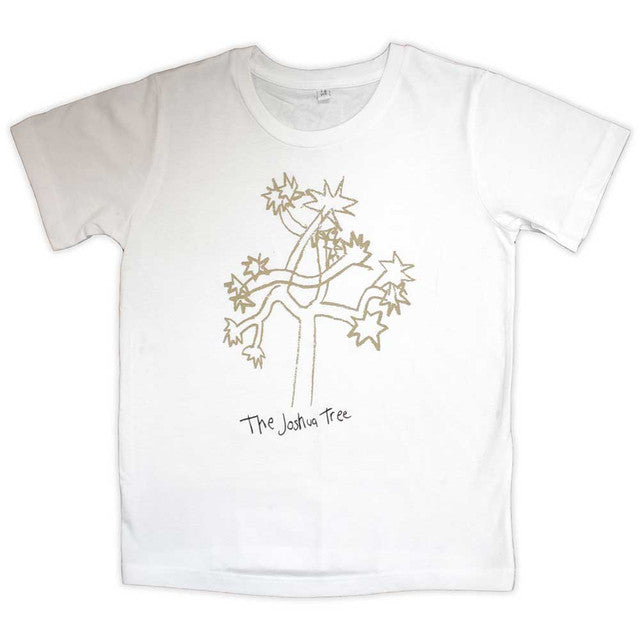 U2: Joshua Tree 2017 Kids T-Shirt (White) (Ex-Tour)