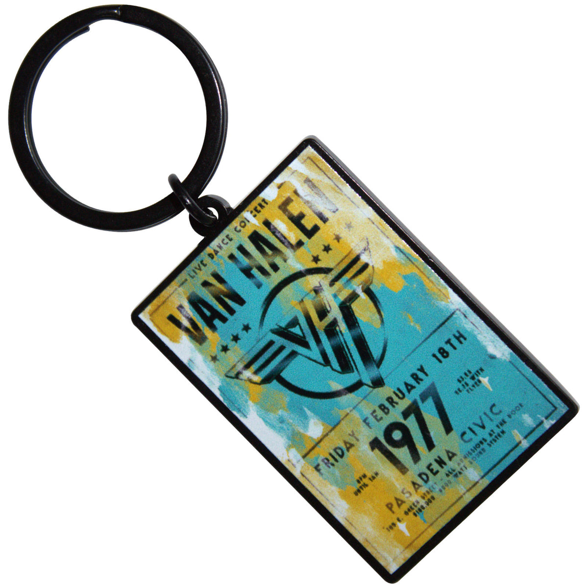 Van Halen Keychain: Pasadena '77
