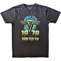 Van Halen: World Tour '78 2 Unisex T-Shirt (Black)