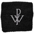 Powerwolf Embroidered Wristband: PW Logo