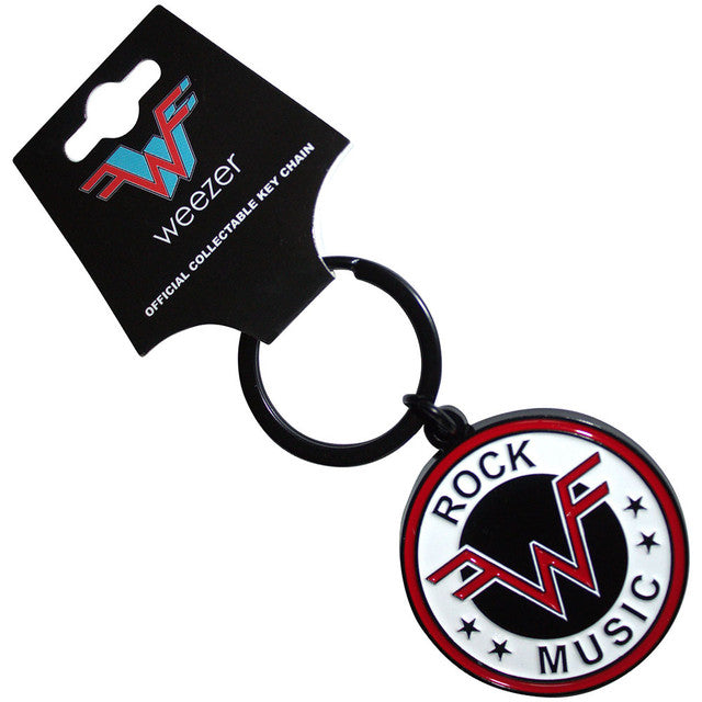 Weezer: Rock Music Emblem Keychain