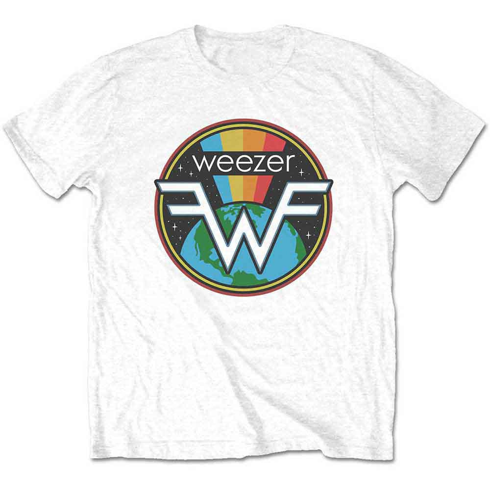 Weezer: Symbol Logo Unisex T-Shirt (White)