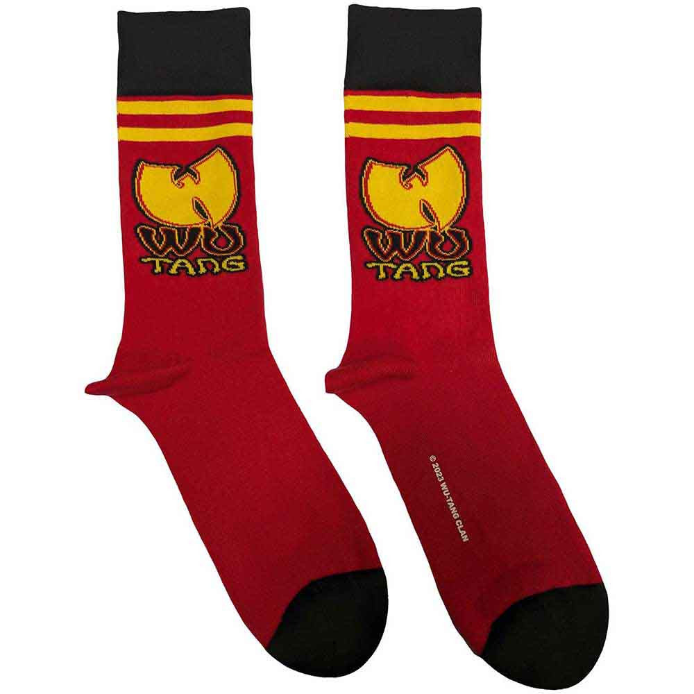Wu-Tang Clan: Wu-Tang Stripes Unisex Ankle Socks (Red) (UK Size 7 - 11)