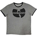 Wu-Tang Clan: Logo Unisex Ringer T-Shirt (Grey)