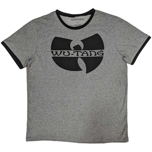 Wu-Tang Clan: Logo Unisex Ringer T-Shirt (Grey)