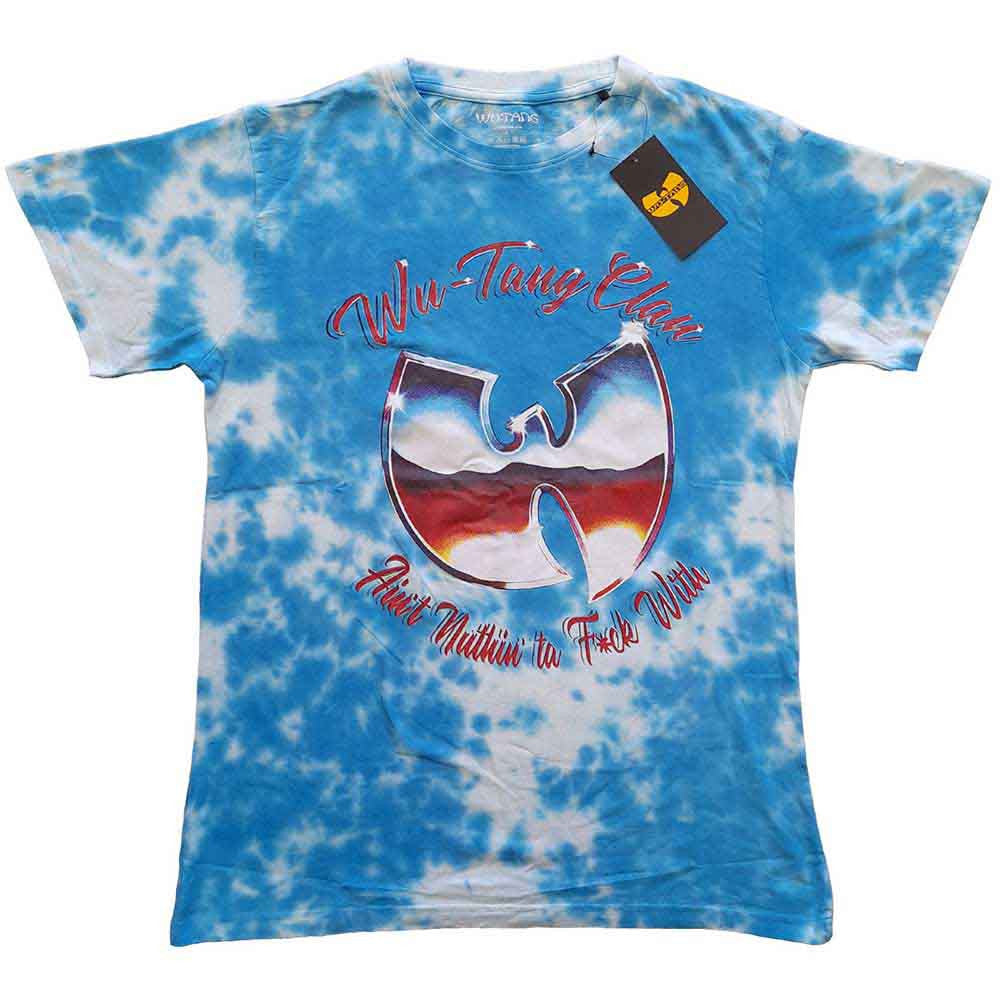 Wu-Tang Clan: ANTFW Unisex T-Shirt (Blue) (Wash Collection)