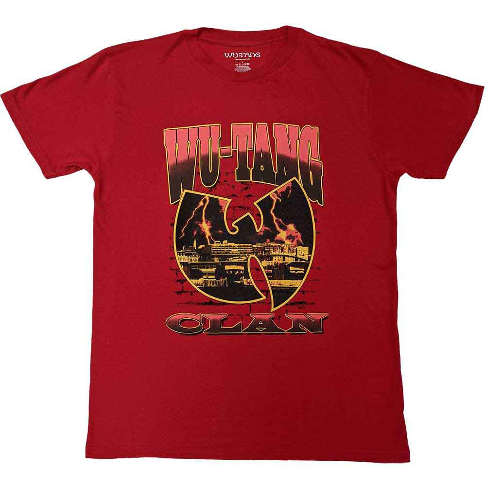 Wu-Tang Clan: Brick Wall Unisex T-Shirt (Red)