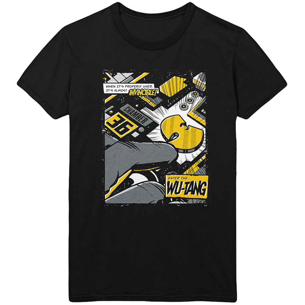 Wu-Tang Clan: Invincible Unisex T-Shirt (Black)