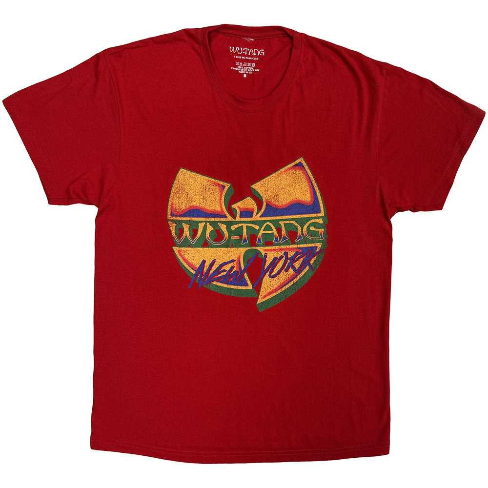 Wu-Tang Clan: New York V1 Unisex T-Shirt (Red)