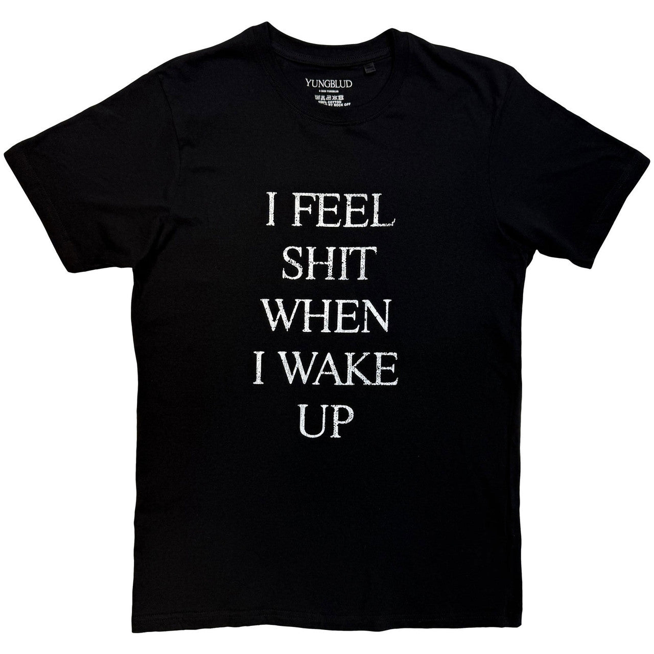 Yungblud: I Feel Like Shit Unisex T-Shirt (Black)