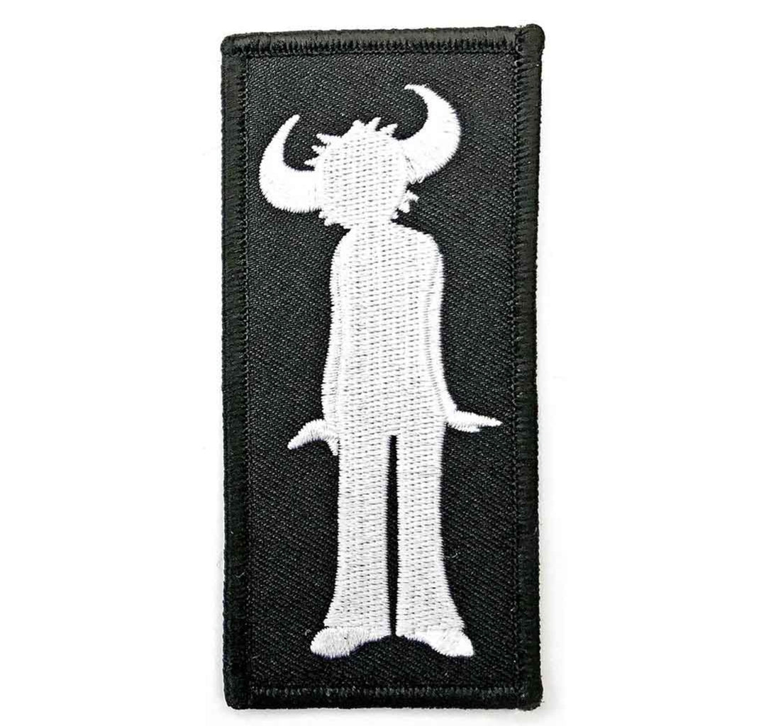 Official Jamiroquai Icon Logo Woven Patch – Iron-On Buffalo Man Standard Size