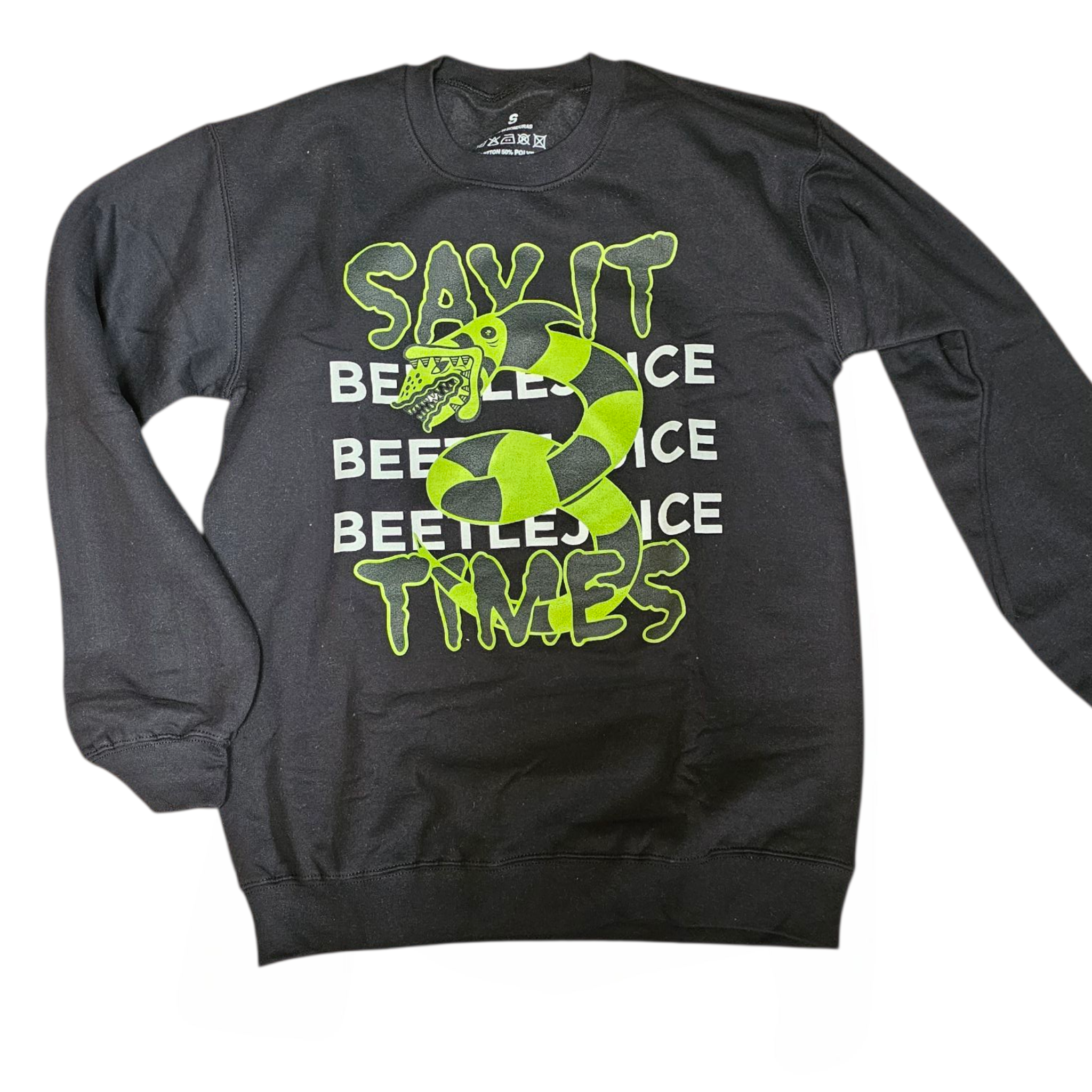 Official Beetlejuice Say My Name Three Times Jumper
