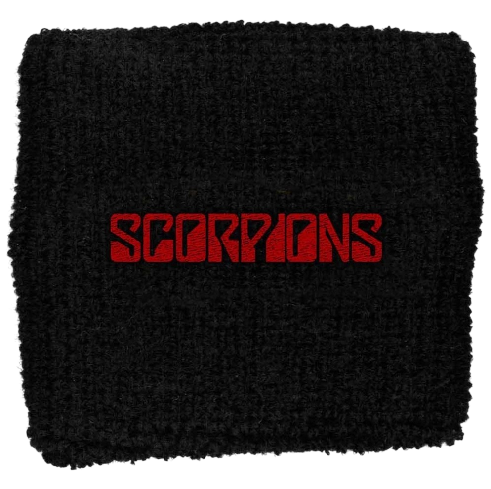 Scorpions Logo Embroidered Wristband – Official Licensed Metal Wristband