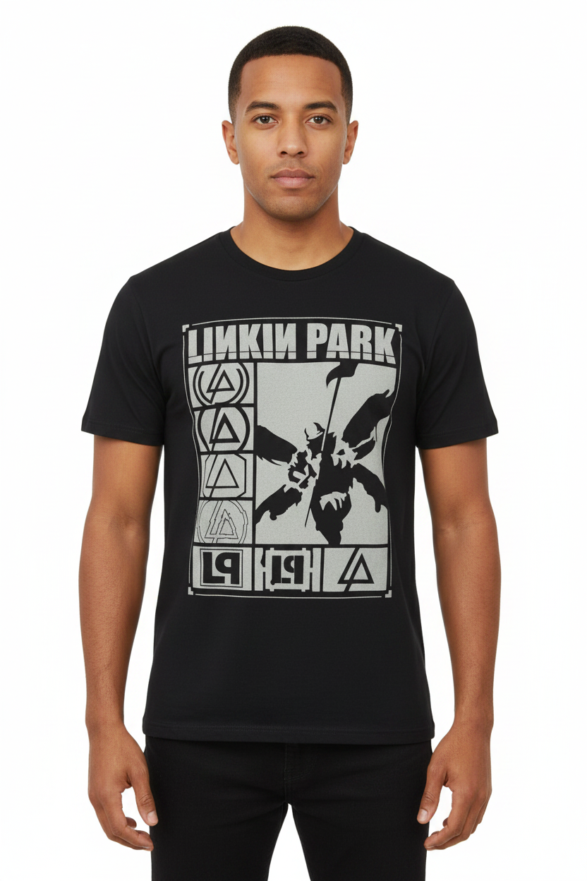 Linkin Park Logos Rectangle T-Shirt