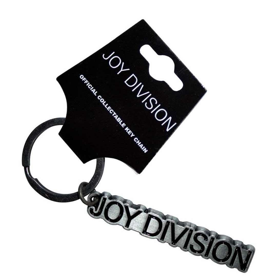 Joy Division Logo Keychain – Official Licensed Classic Metal Keyring