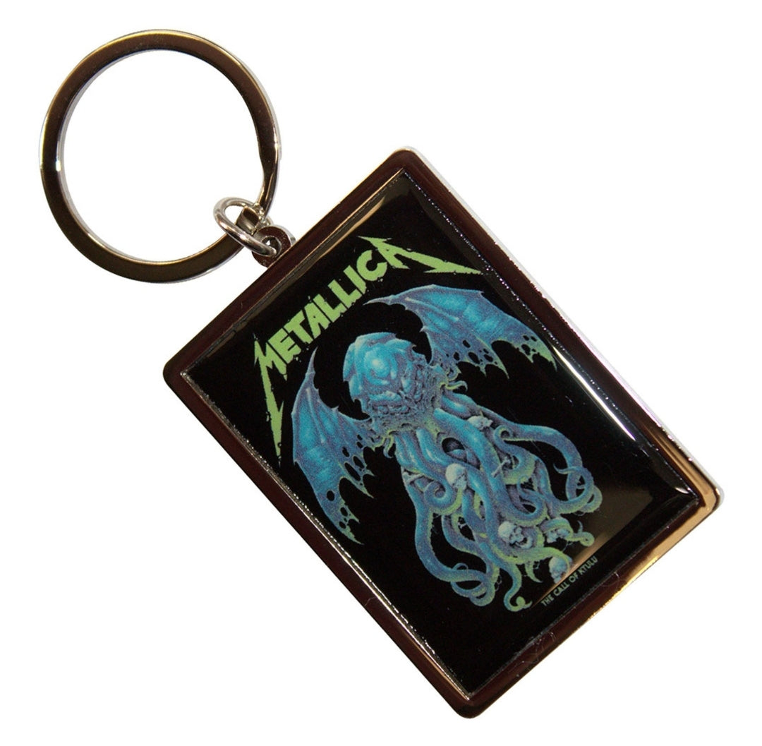 Metallica 'The Call Of Ktulu' Keychain – Official Licensed Shiny Nickel Plated Metal Keyring