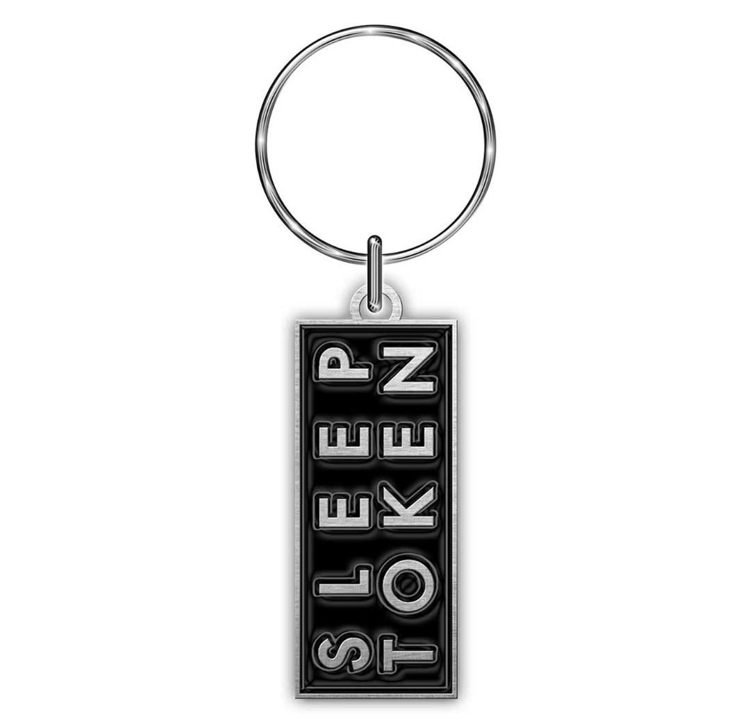 Sleep Token 'Logo' Keychain – Official Licensed Enamel Infill Metal Keyring