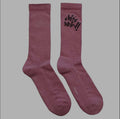 Official Licensed Yungblud 'Weird!' Terry Socks - Cushioned Front & Back Print