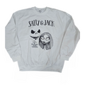 Official Disney The Nightmare Before Christmas Jack & Sally Jumper