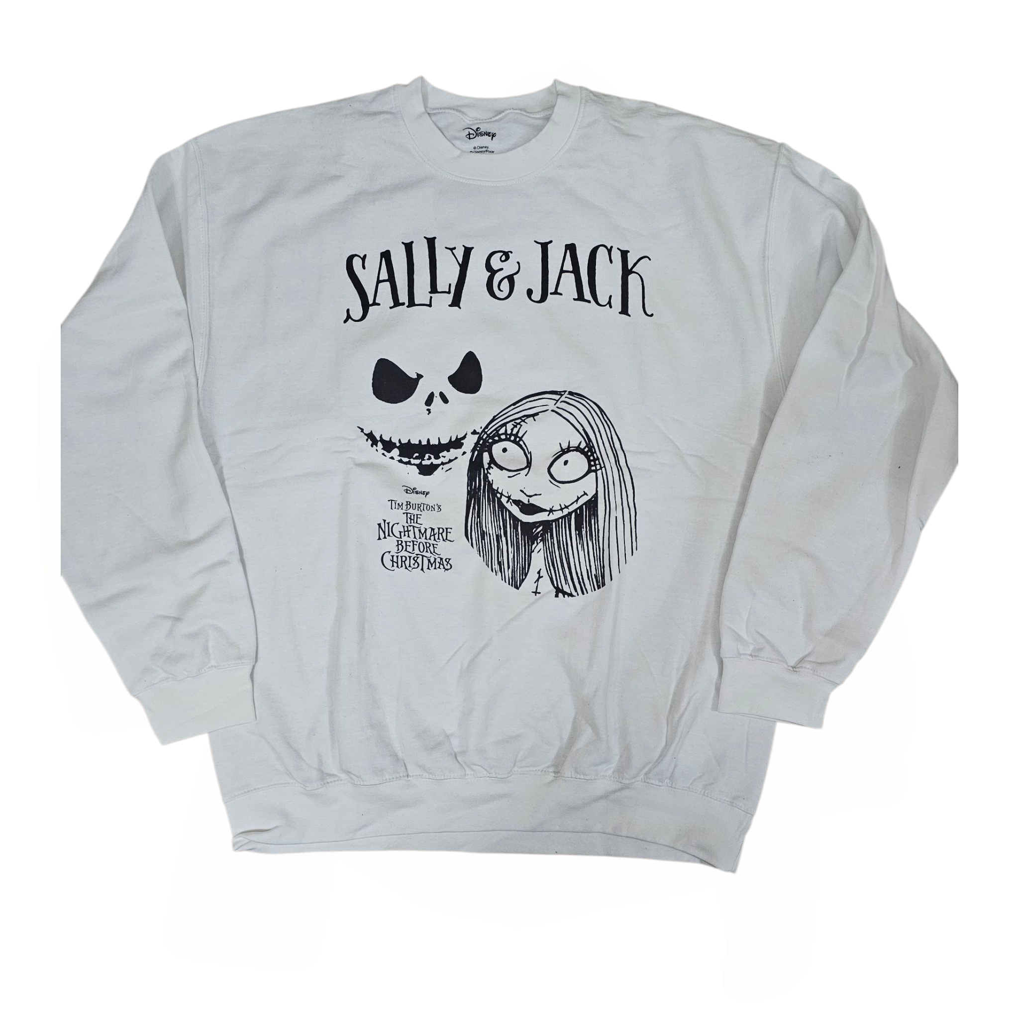 Official Disney The Nightmare Before Christmas Jack & Sally Jumper