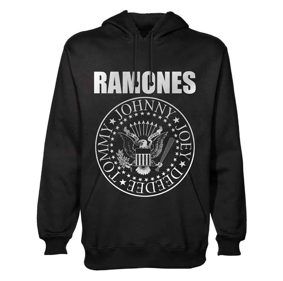 Official Ramones 'Presidential Seal' Pullover Hoodie - Hey Ho Let's Go! | Punk