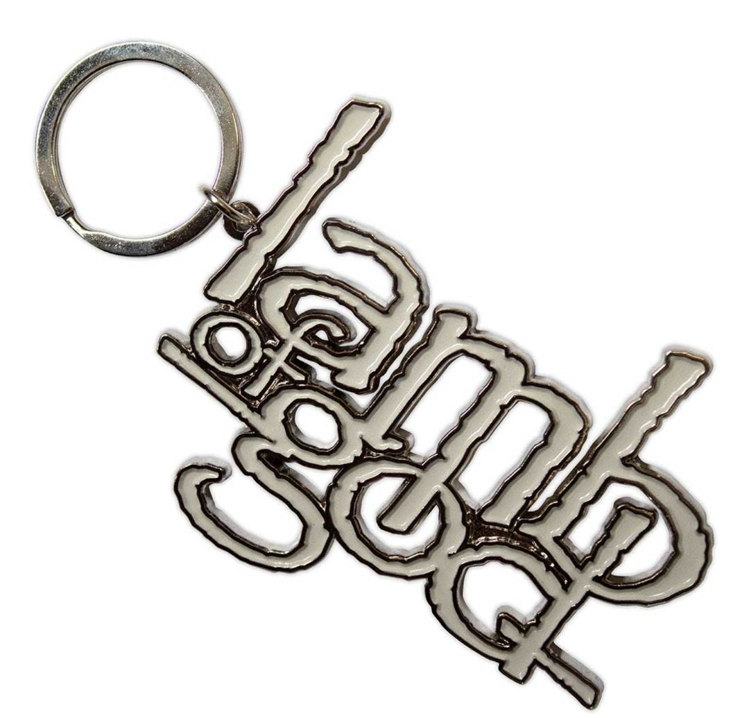 Lamb Of God Logo Keychain – Official Licensed Shiny Nickel Plated Metal Keyring