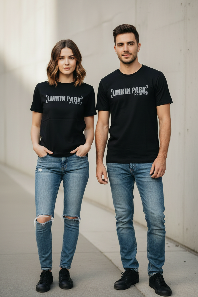 Linkin Park Brackets Logo T-Shirt