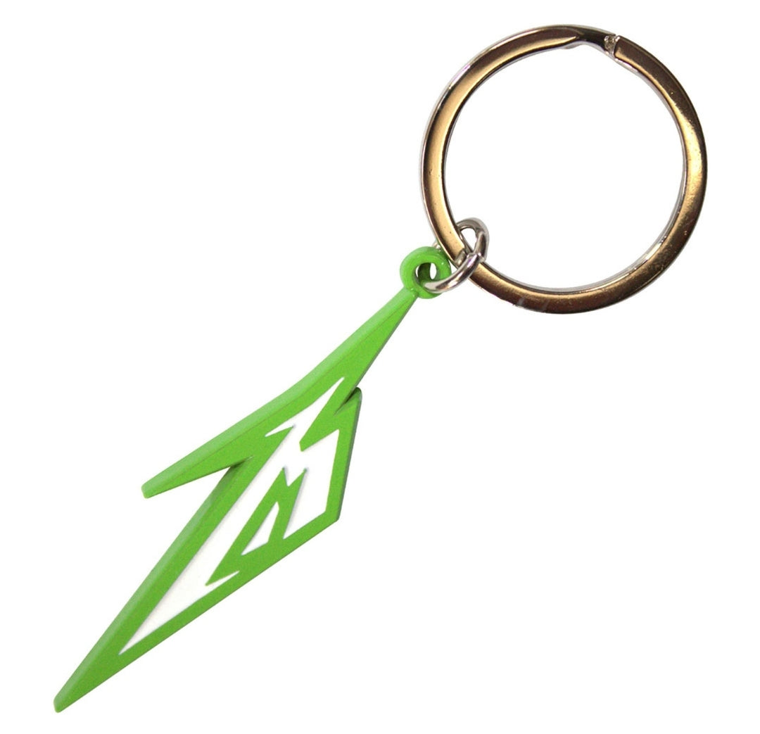 Metallica 'M Logo' Keychain – Official Licensed Colour Dye Coated Metal Keyring