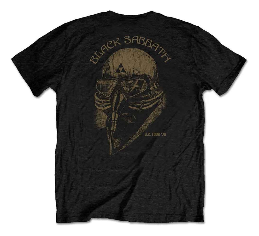 Black Sabbath - US Tour '78 Front & Back T-Shirt Black (Official Licensed)