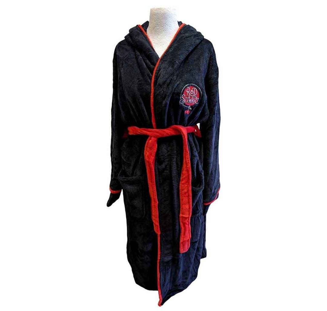 Official Rod Stewart 'Cherries Logo' Bathrobe - Rock Gift! | Classic