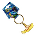 The Beatles 'Yellow Submarine' Keychain – Official Licensed Gold Coloured Metal Keyring