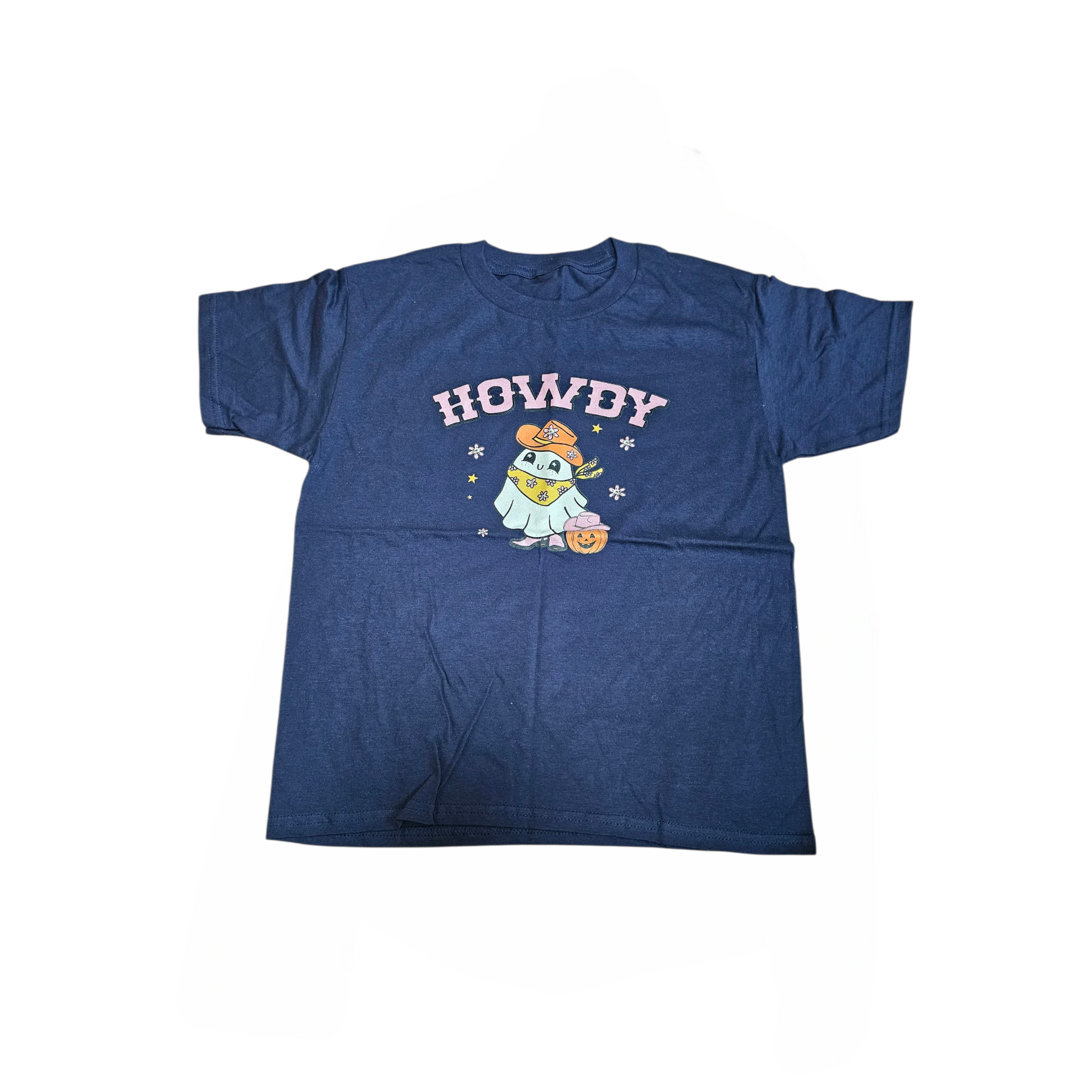 Howdy Ghost Pumpkin Halloween T-Shirt