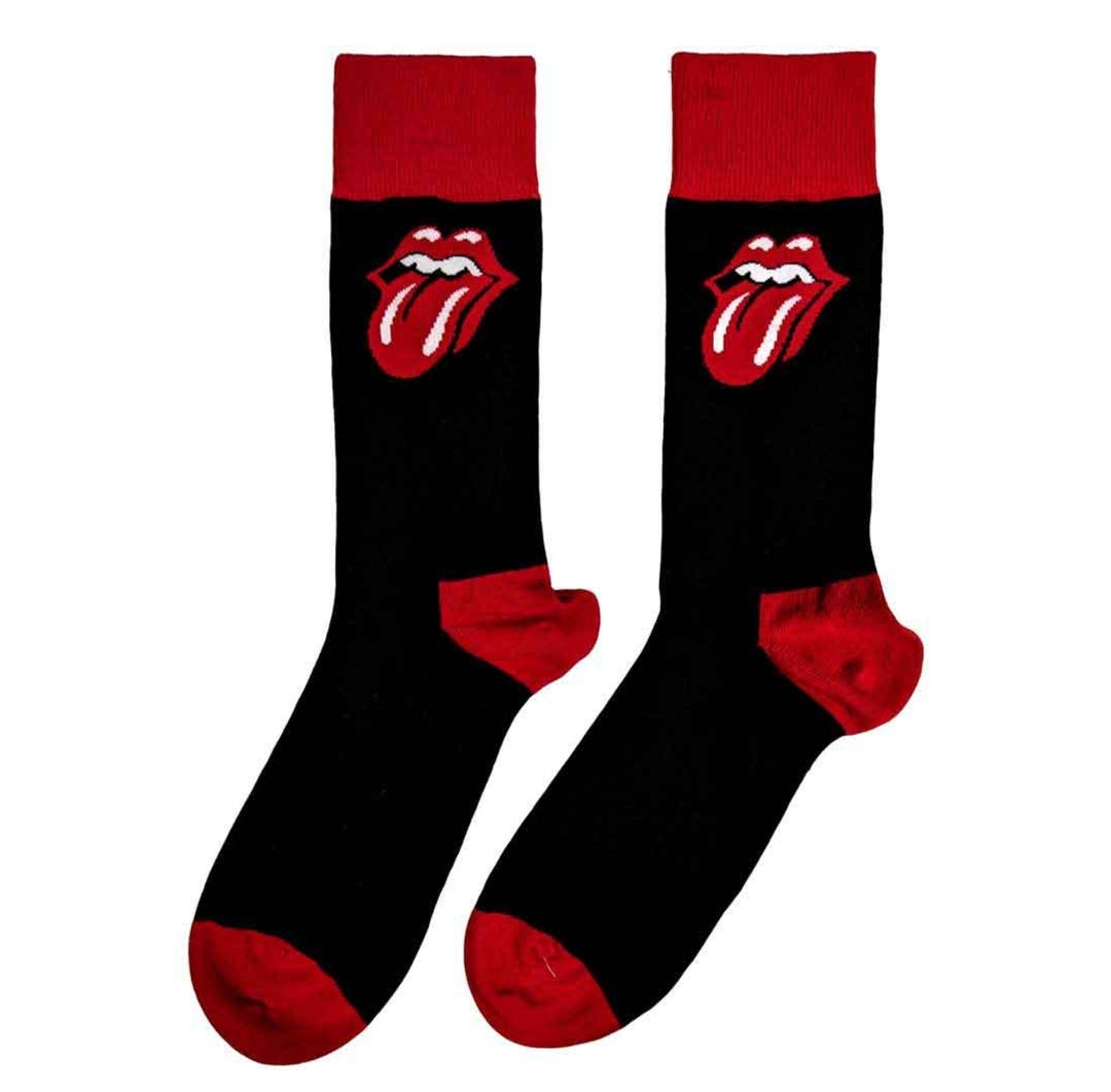 Official Rolling Stones Ultimate Lounge Bundle – Tongue Pyjama Set + Dressing Gown + Socks